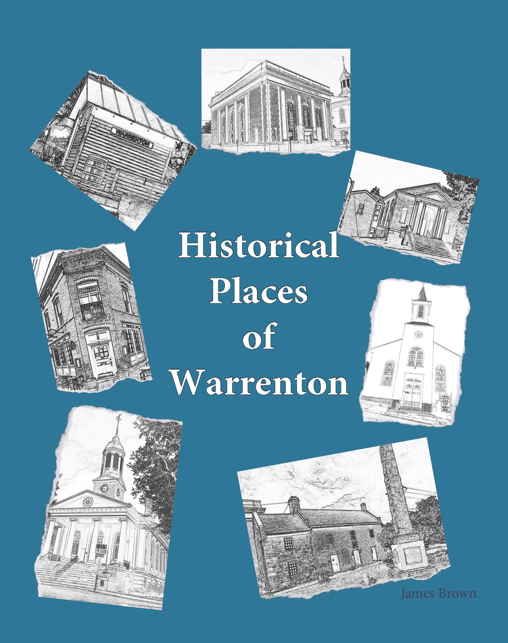 3d book display image of Historical Places of Warrenton