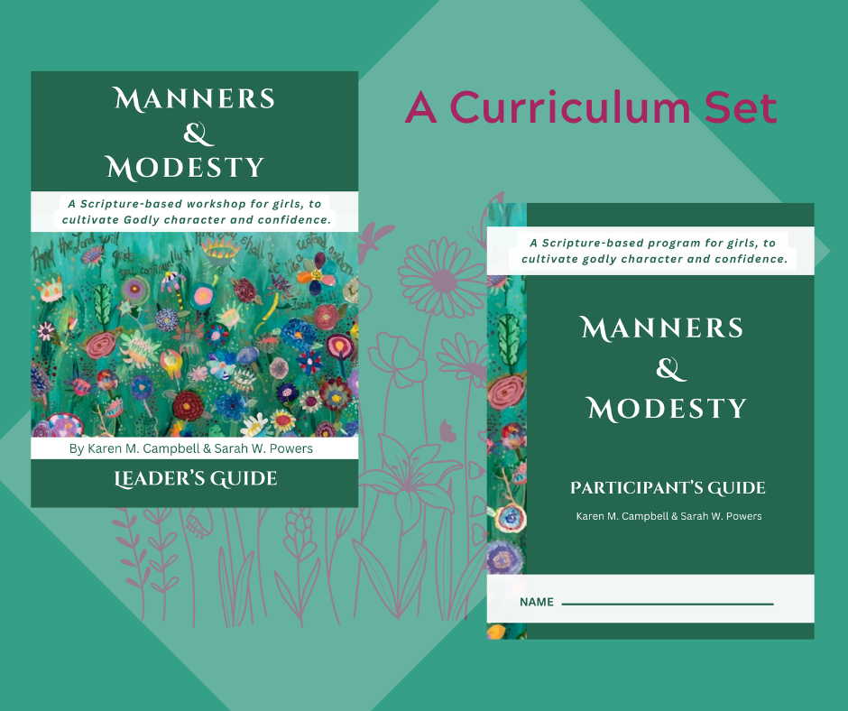 3d book display image of Manners & Modesty